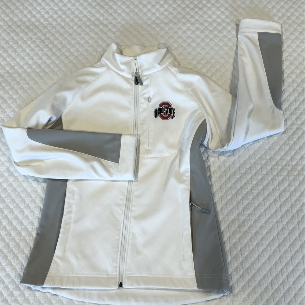 Colosseum Ohio State University Athletic Full Zip Fleece Track Jacket M - Picture 7 of 15